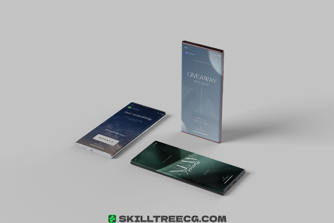 图片[6]-Smartphone Galaxy Note20 Ultra – Mockup（258665）-技能树